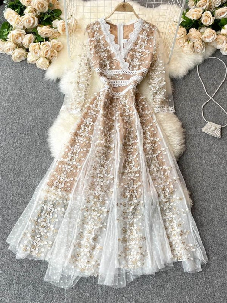 GR | Glaub an alles Midi Kleid