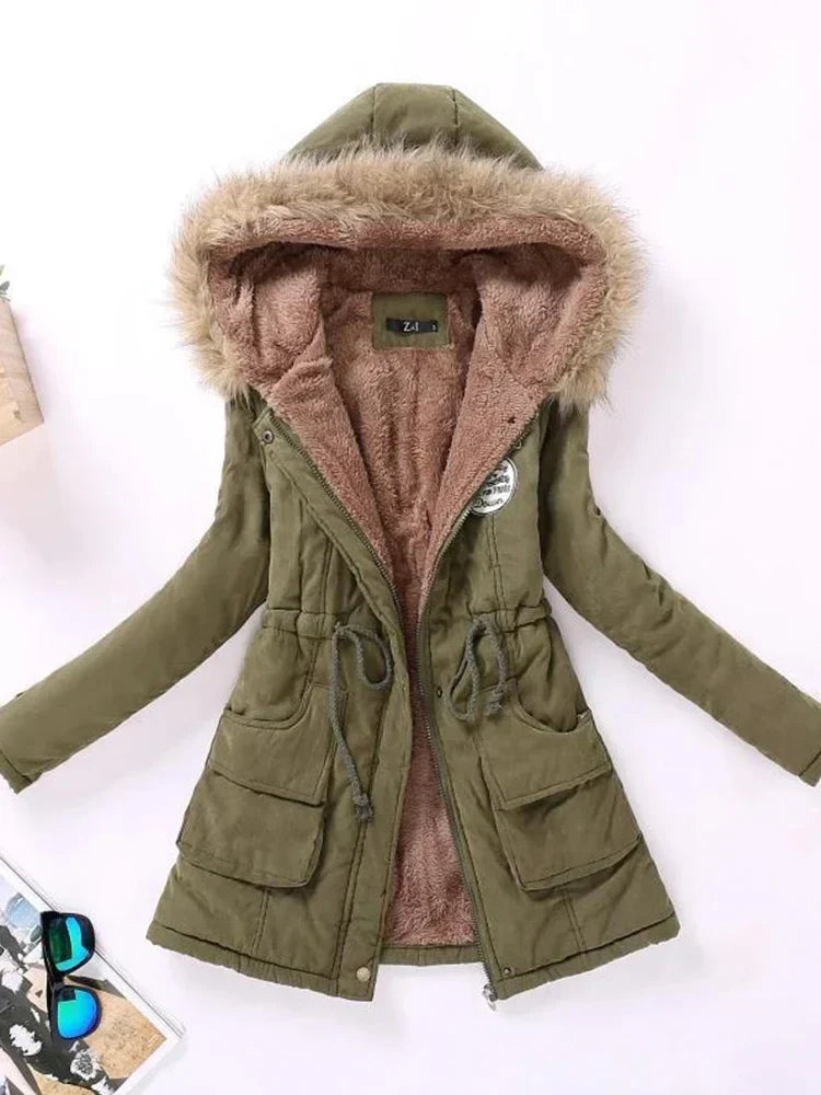 Casual hooded coat