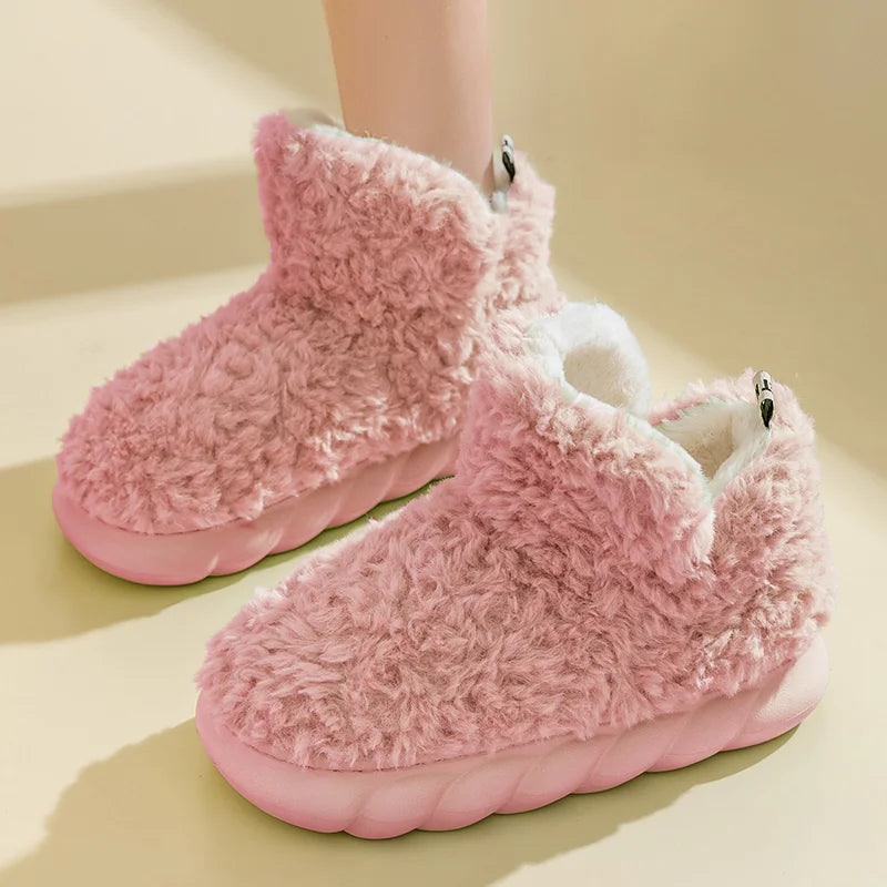 GR - Women's slippers - cotton, warm, for autumn and winter
