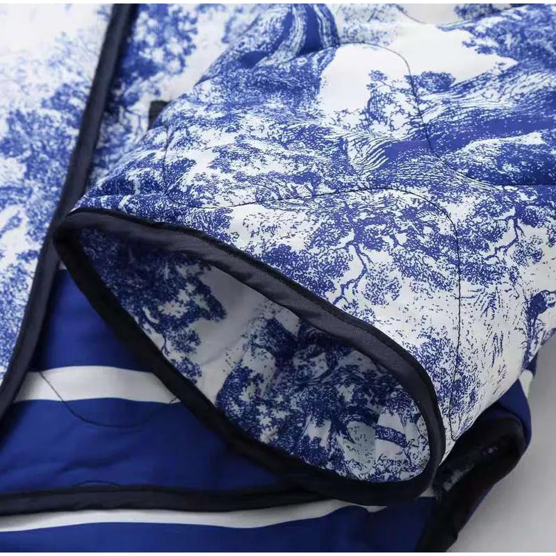 GR | Elegant floral patterned jacket