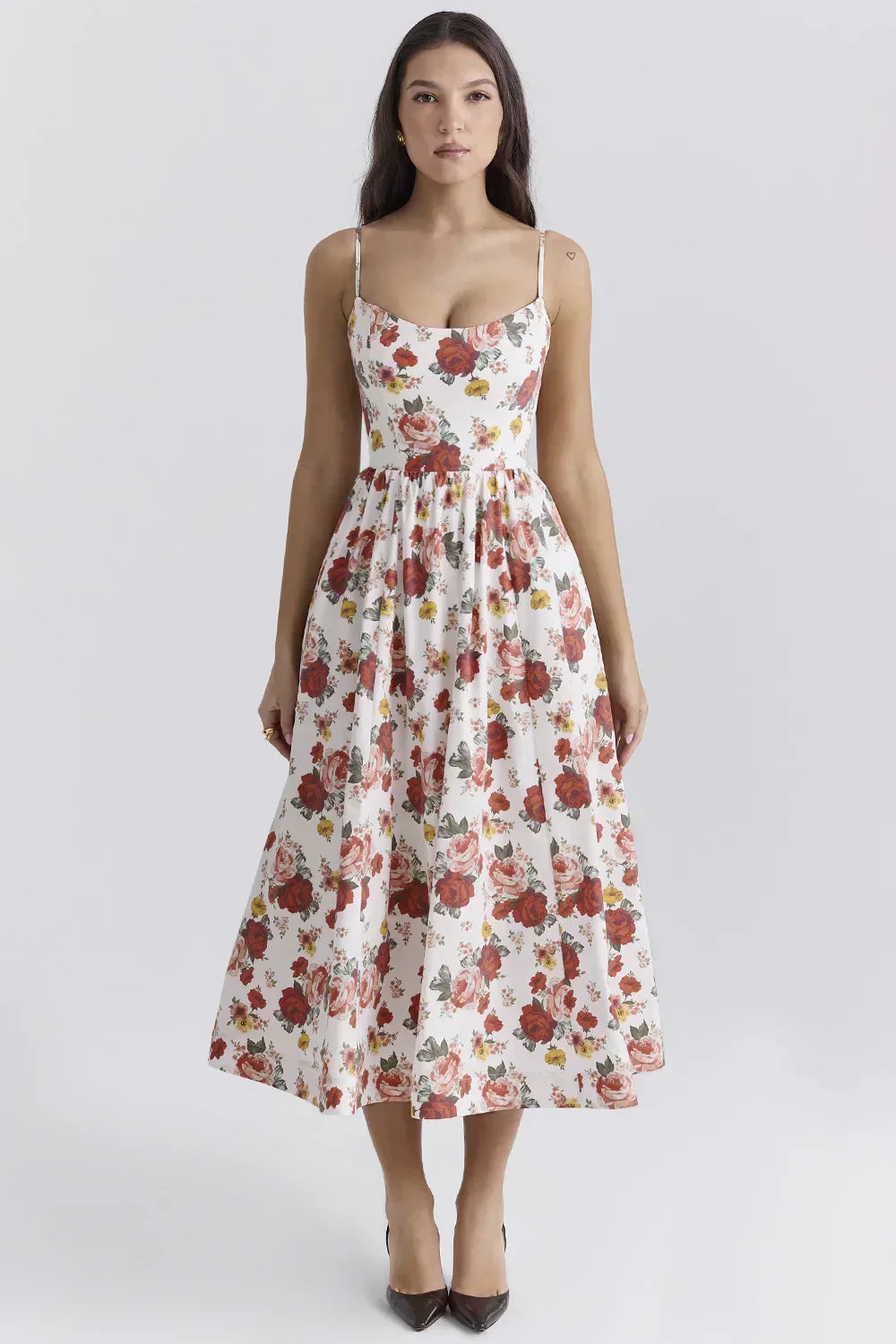 GR | Elegantes Midikleid Look