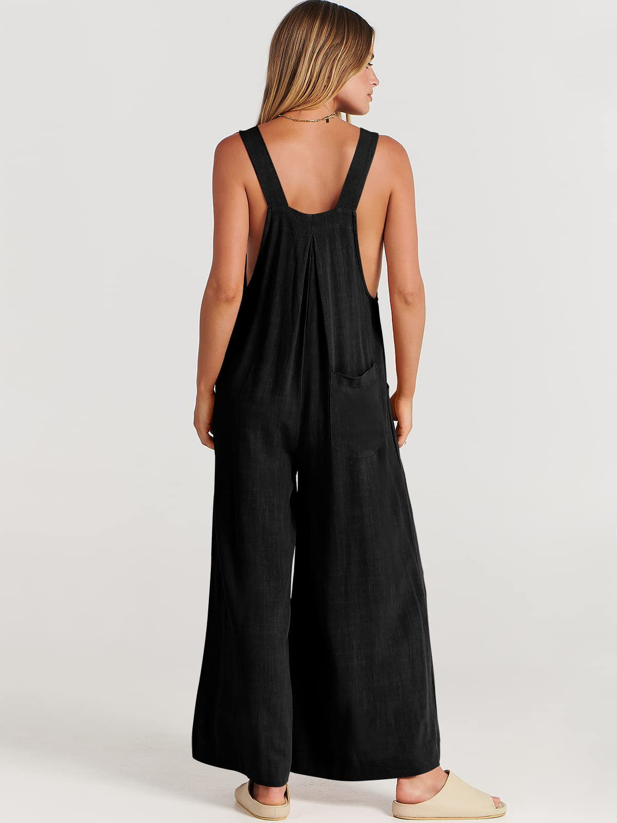 Rosabella™️ - Sleeveless Wide-Leg Jumpsuit