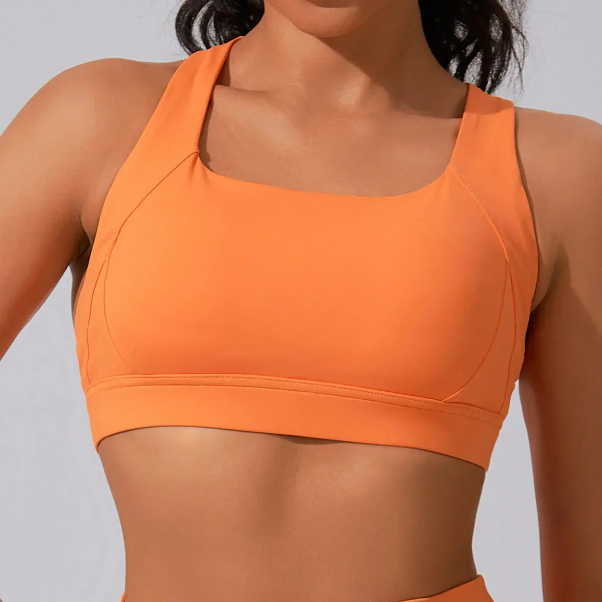 GR | Seamless High-waist Push-up Fitness Bra