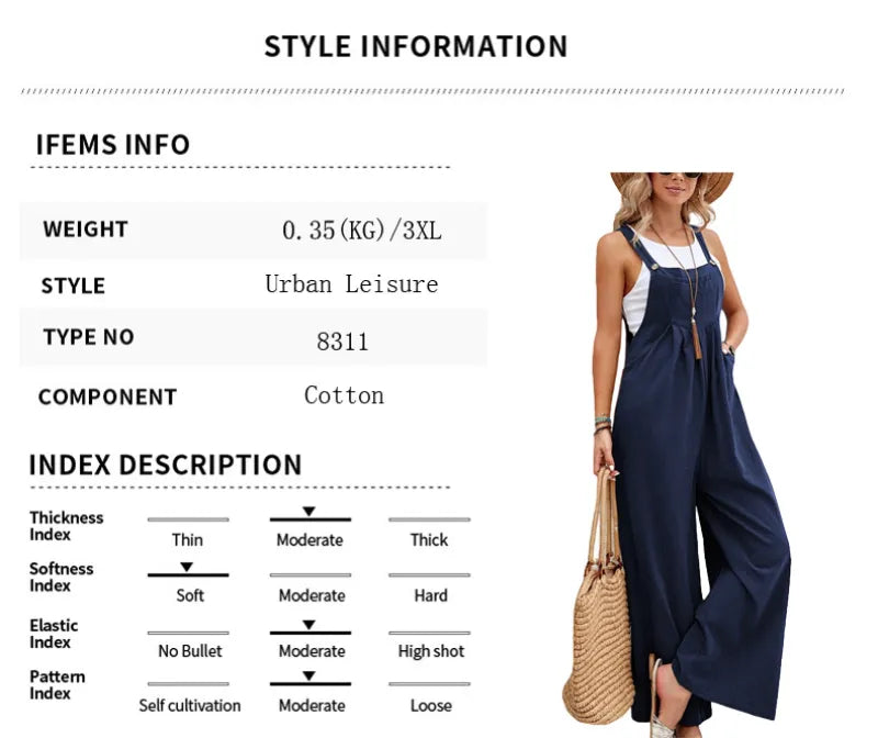 GR | Boho Casual Jumpsuits