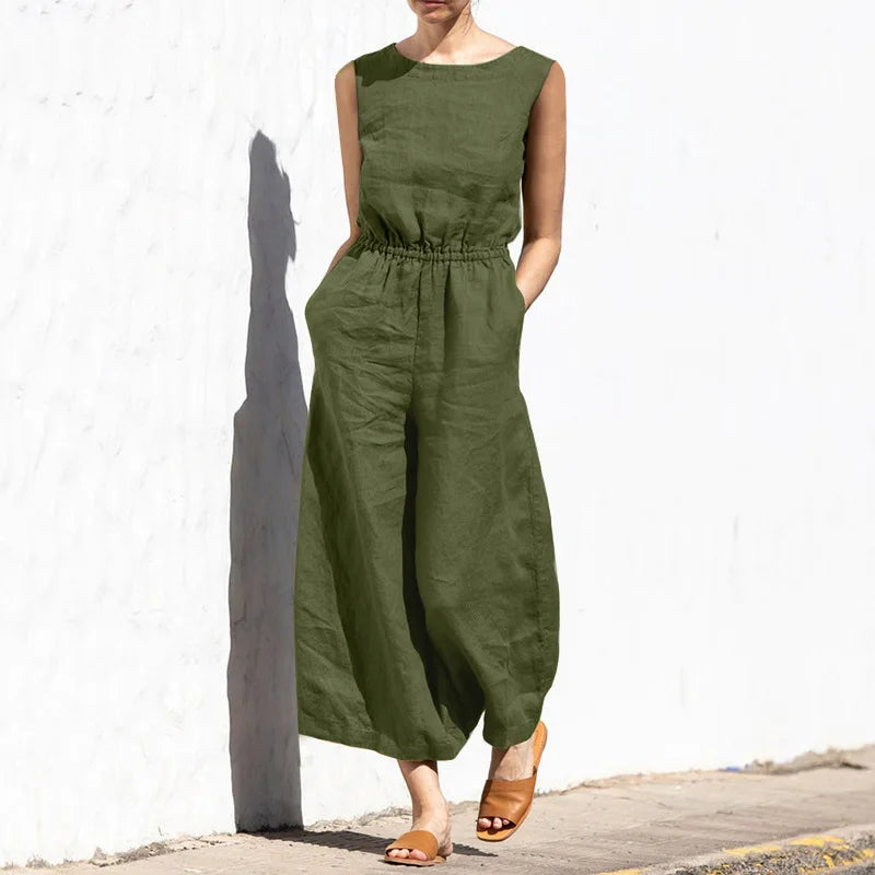 GR | Cotton Linen Overall