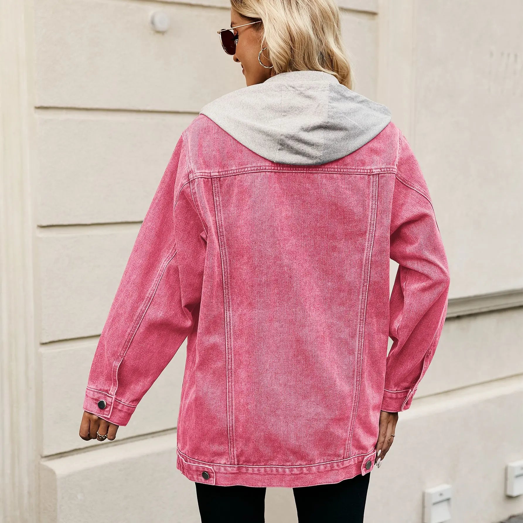 GR The vintage denim jacket under your coat