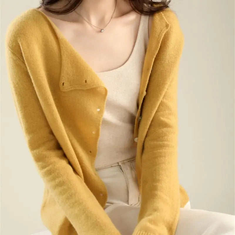 Vintage cashmere cardigan
