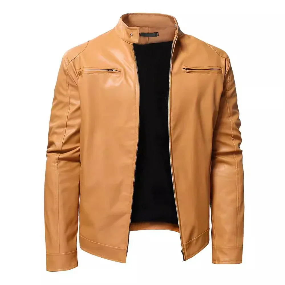 GR | Timeless leather jacket with biker flair