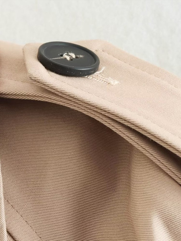 GR | Cropped Trench Coat