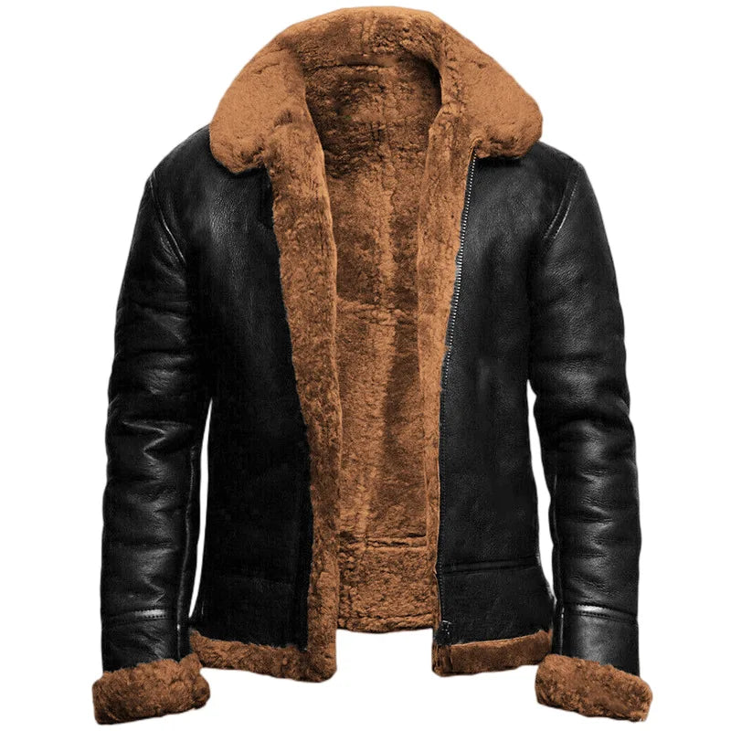 GR | Stylish lambskin bomber jacket