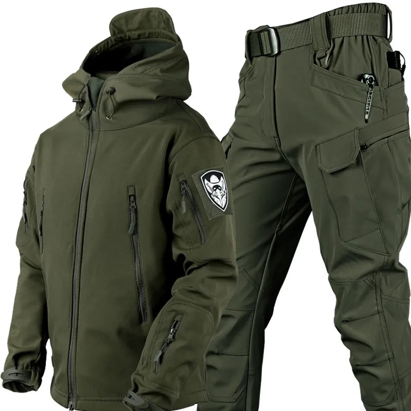GR | Tactical Wind and Waterproof Outdoor Jacket and Trousers