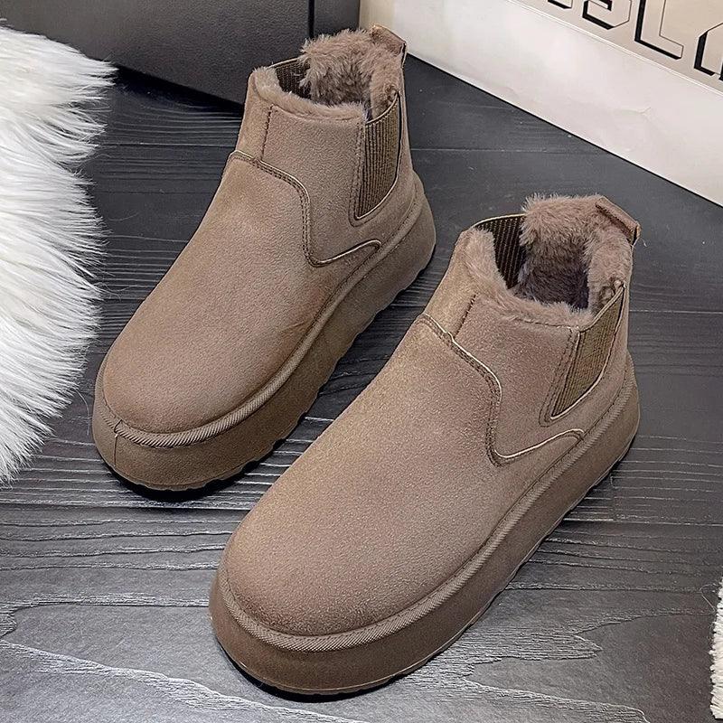 GR | Cozy Warm Women's Ankle Boots