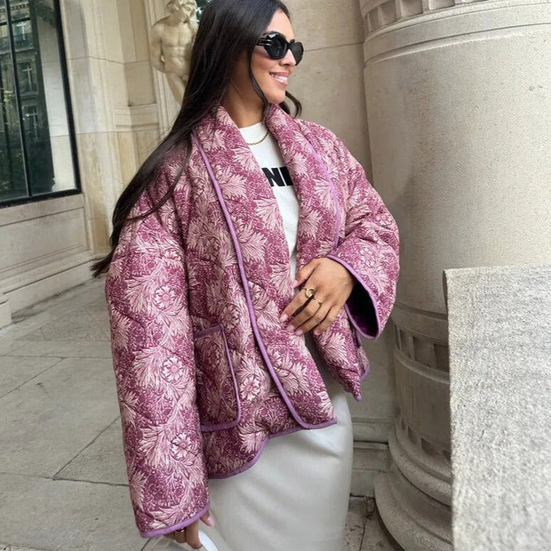 GR | Elegant printed jacket for women