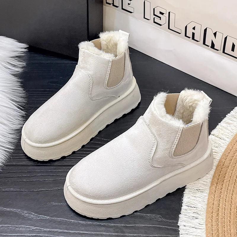 GR | Cozy Warm Women's Ankle Boots