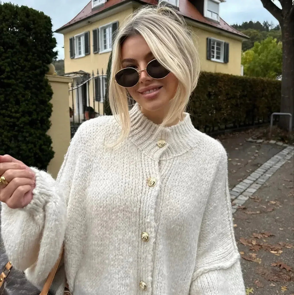 GR | Übergröße Strickjacke