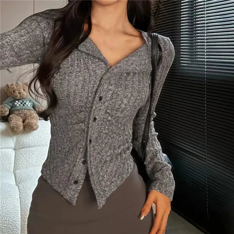 GR | Gestrickter Pullover