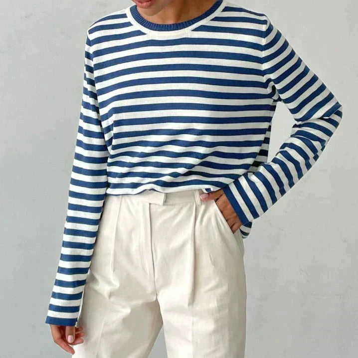 Elegant striped T-shirt