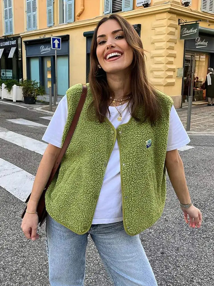 GR | High-quality fleece vest