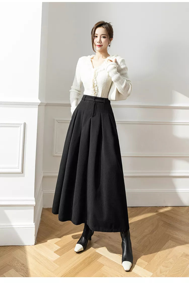 GR Elegante Wolle Röcke