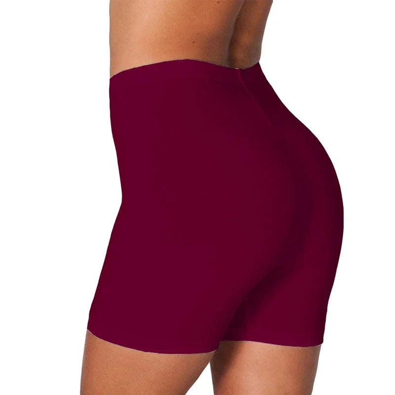 GR | High Waist Stretch Fit Fahrradshorts Atmungsaktive Slim Athleisure Unterteile
