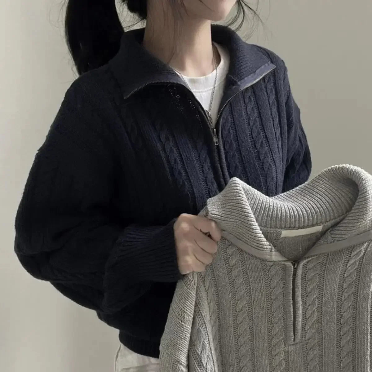 GR | Zip Pullover