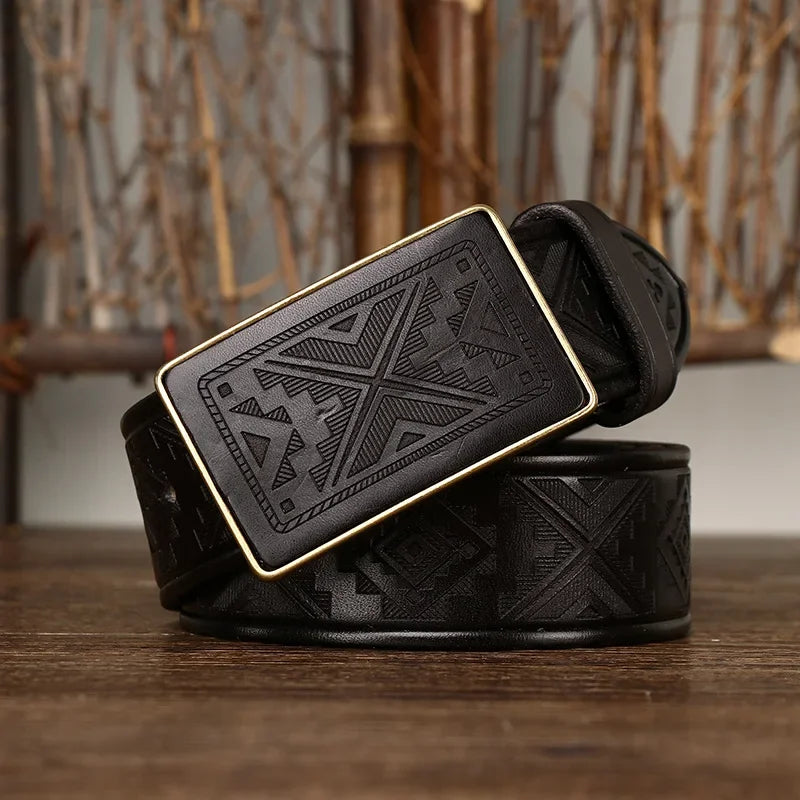 GR | Belt with a unique design for every outfit, made of cowhide leather