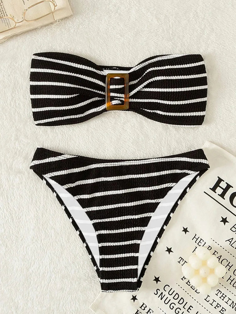 GR Bandeau Bikini Set