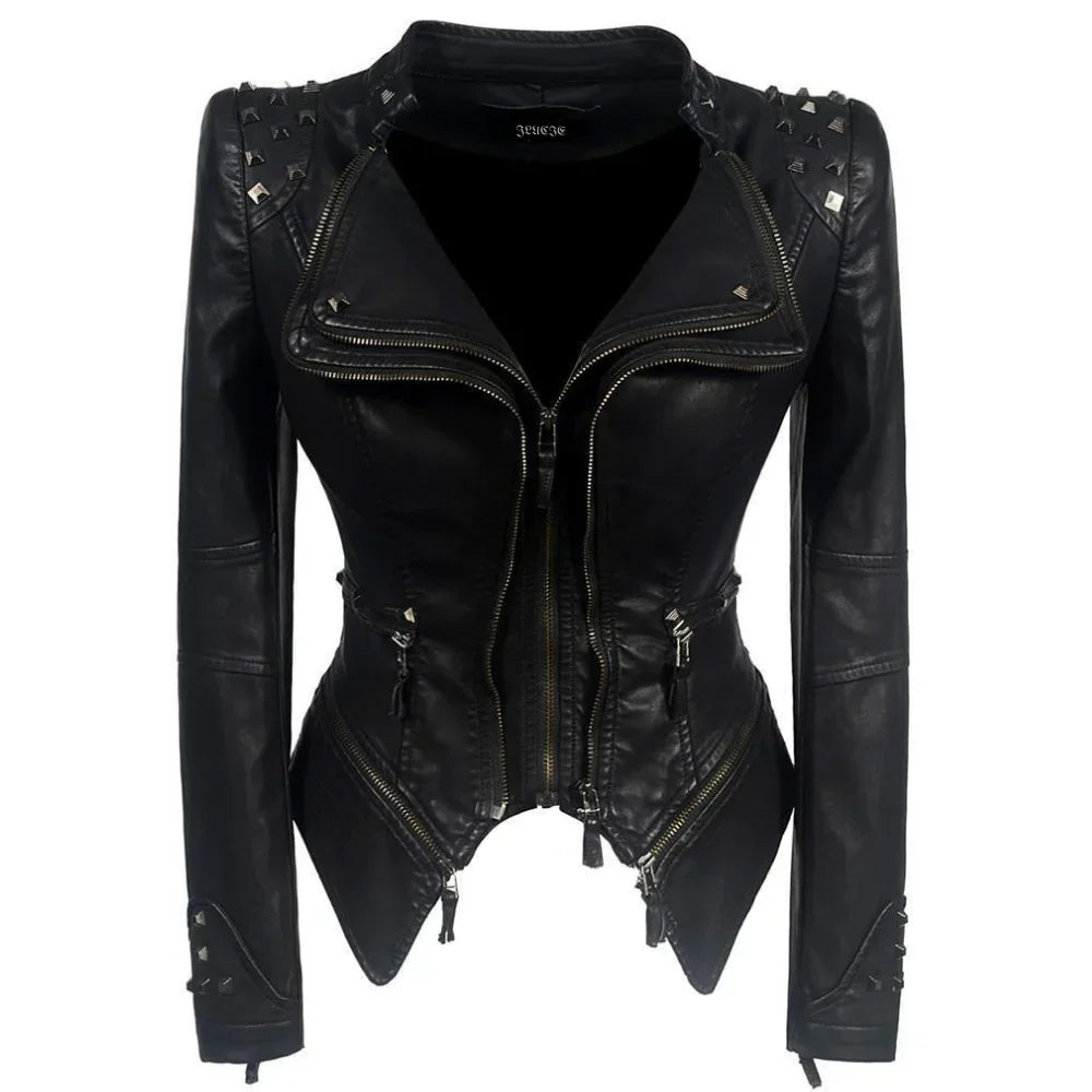 GR | Stylish Leather Jacket for Women