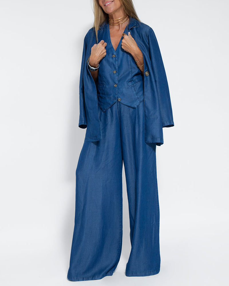 GR | Women's Elegant 2-Piece Linen Set