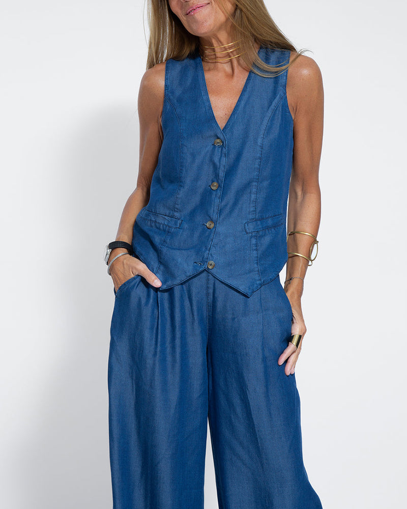 GR | Women's Elegant 2-Piece Linen Set