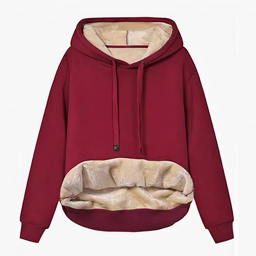 GR - Hoodie Gefüttert Mit Fleece