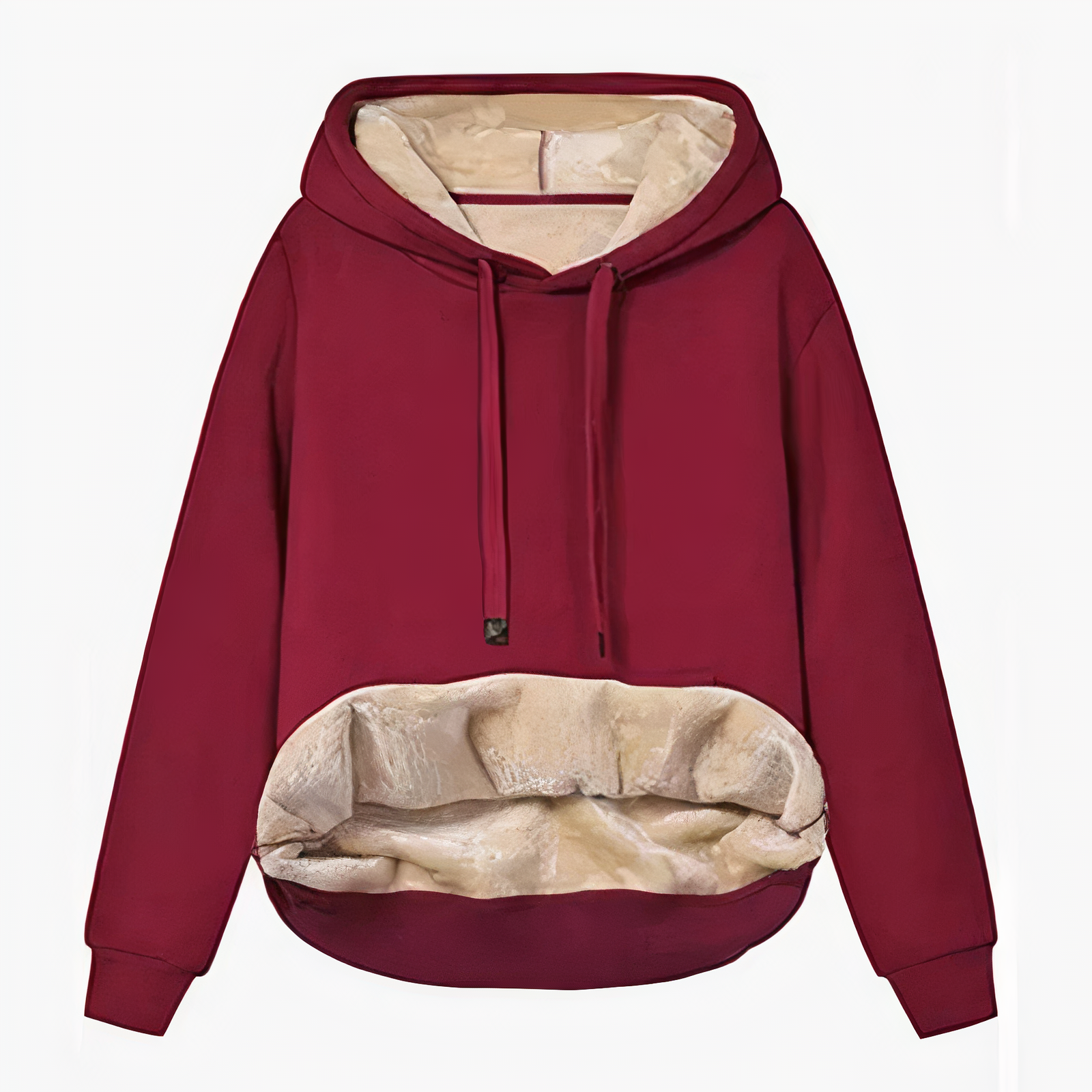 GR - Hoodie Gefüttert Mit Fleece