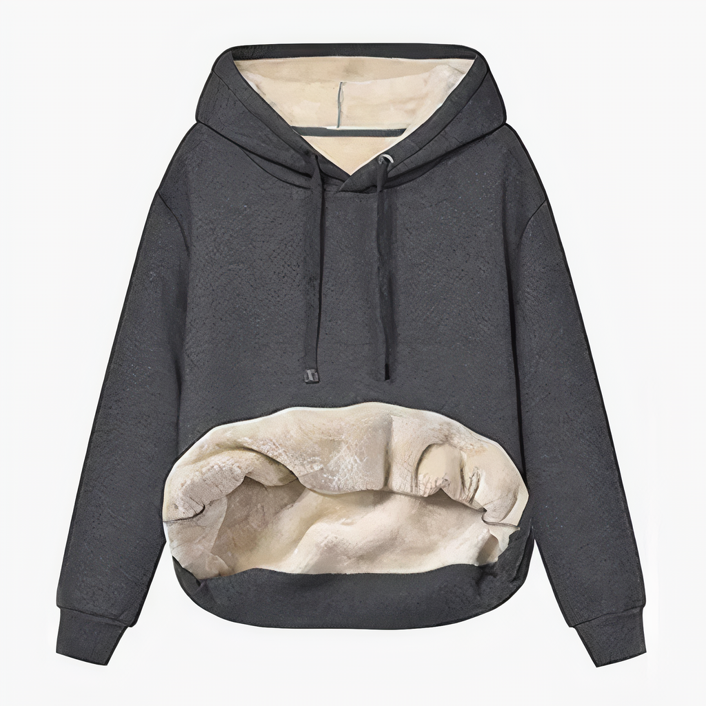GR - Hoodie Gefüttert Mit Fleece