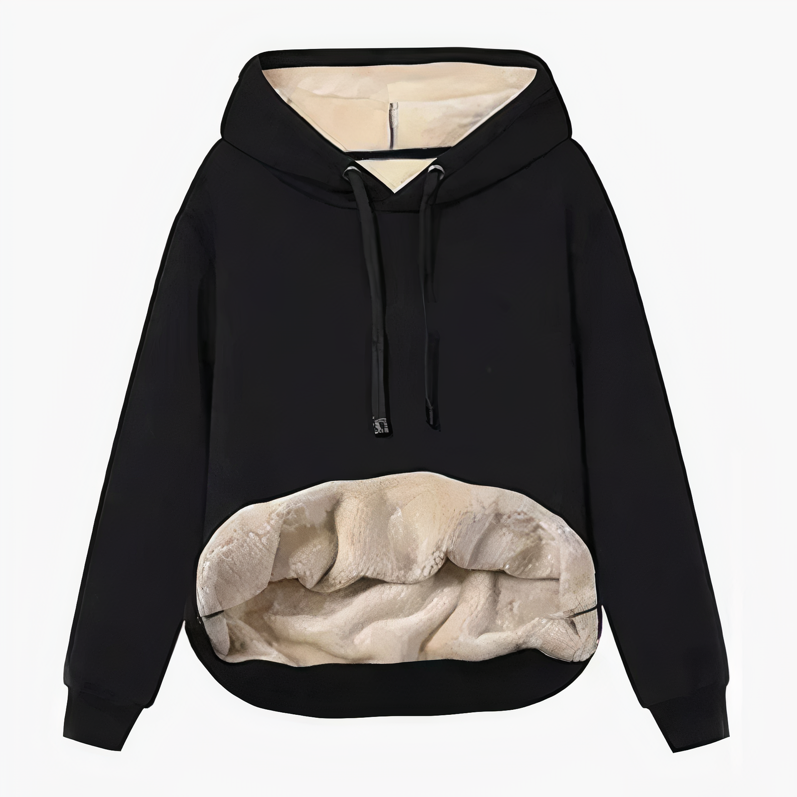 GR - Hoodie Gefüttert Mit Fleece
