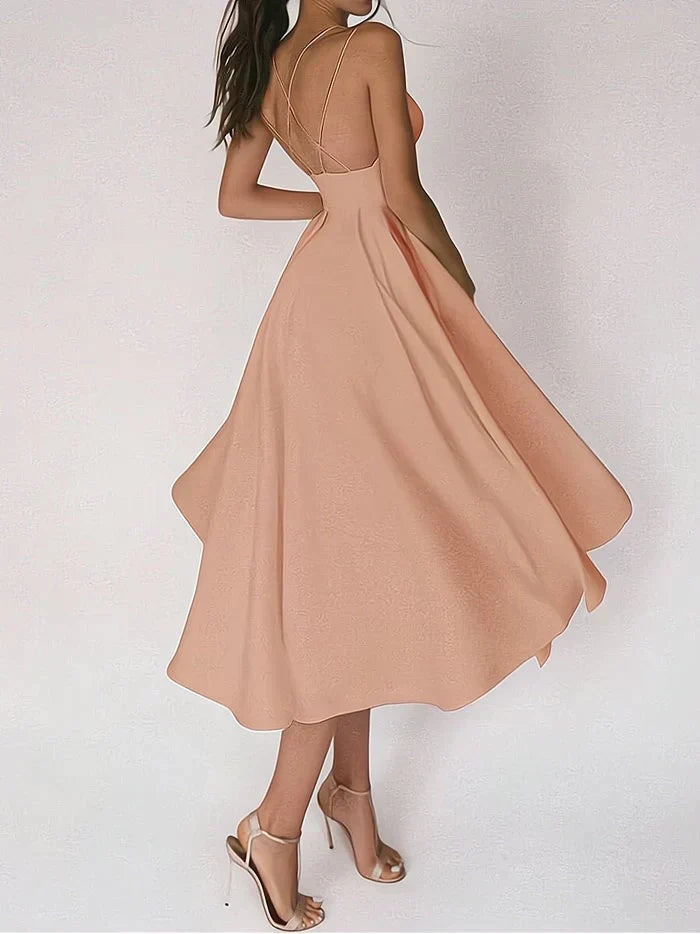 GR - Elegant dress with V-neck