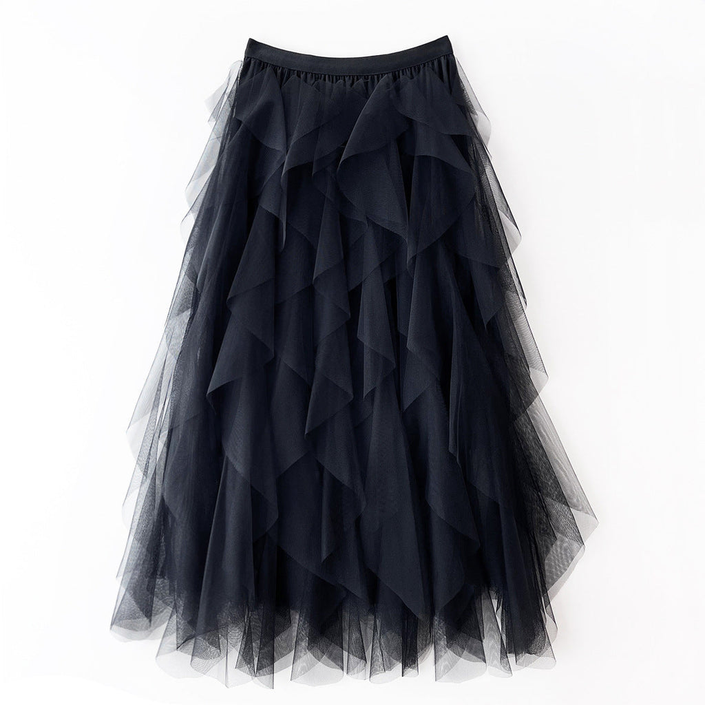 GR | Multi-layered tulle skirt for women