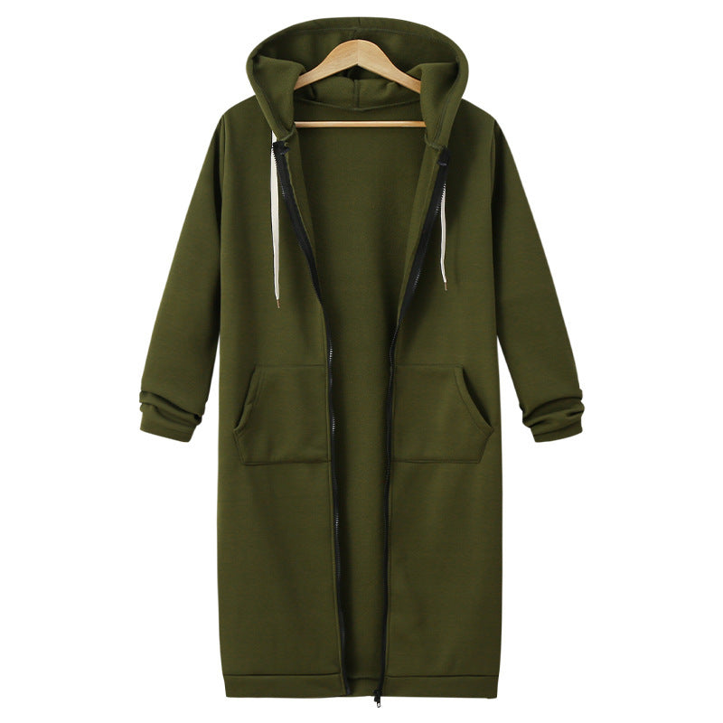 GR | Long hooded jacket