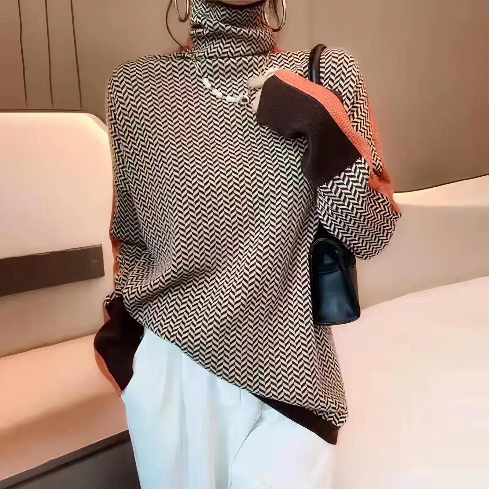 GR - Modische Strickpullover Für Damen