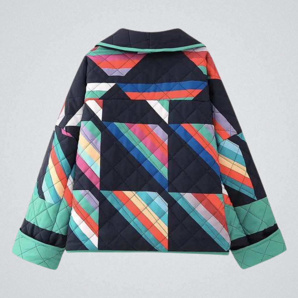 GR | Retro Jacket with Polo Collar
