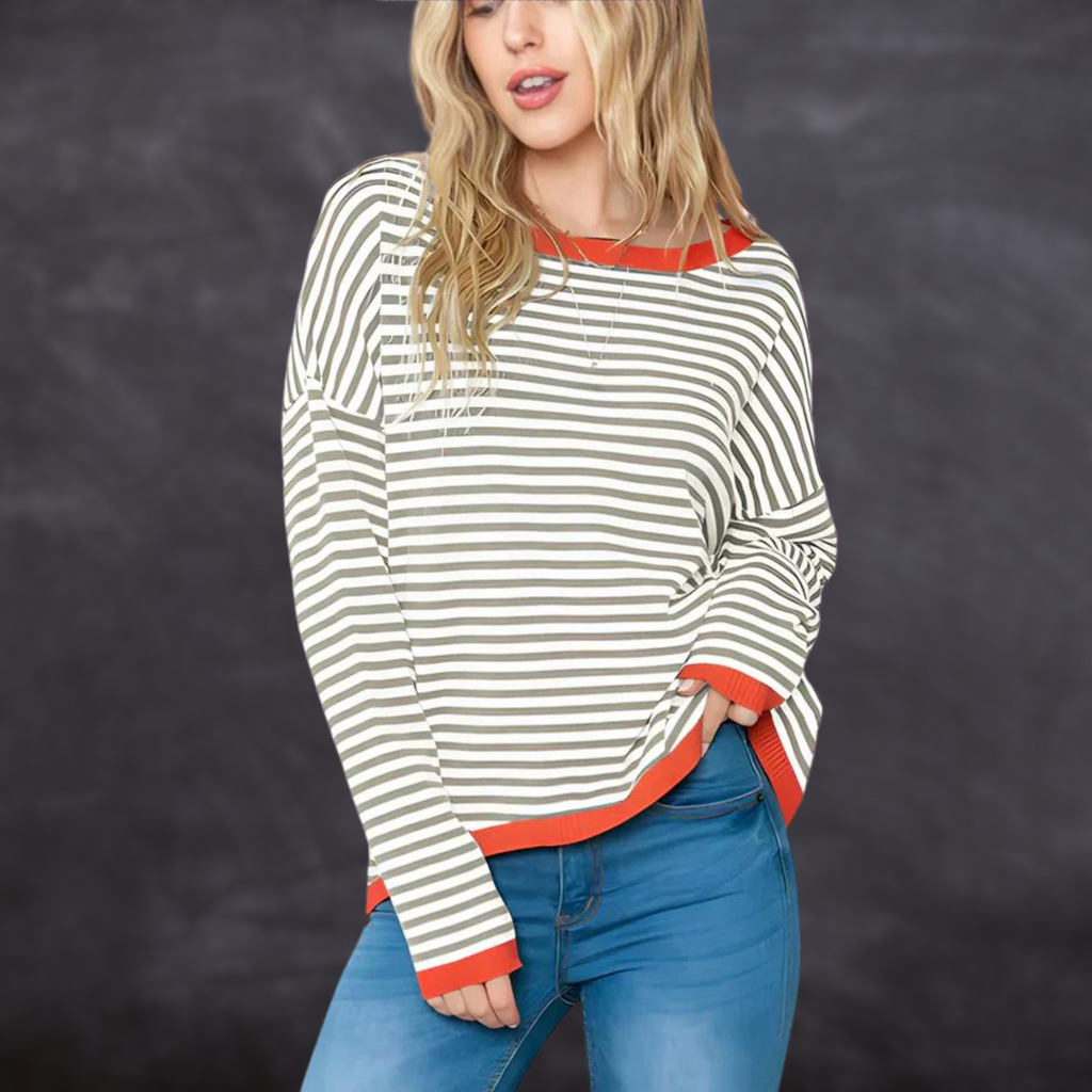 GR | Gestreifter Pullover