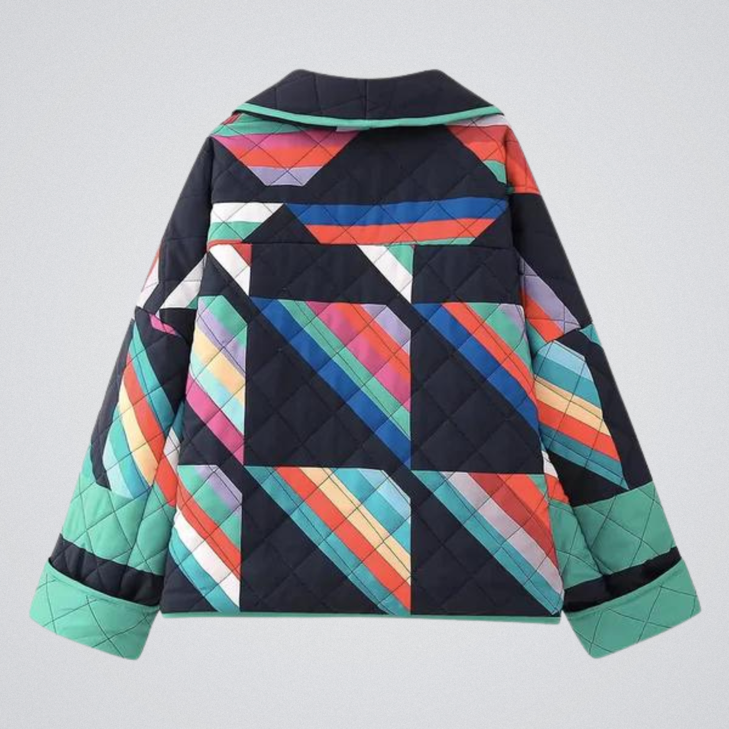 GR | Retro Jacket with Polo Collar