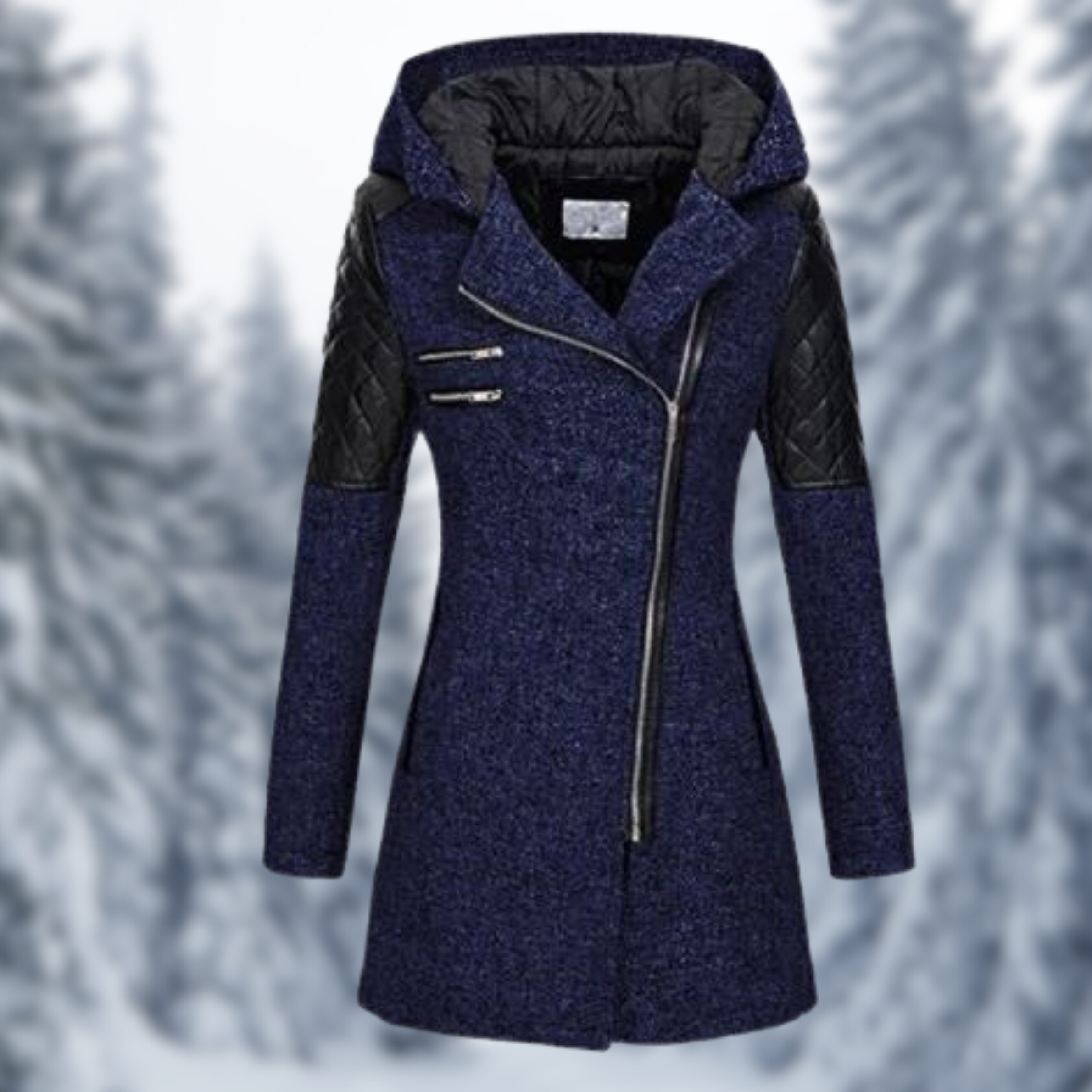 GR | Women's Coat with Zipper