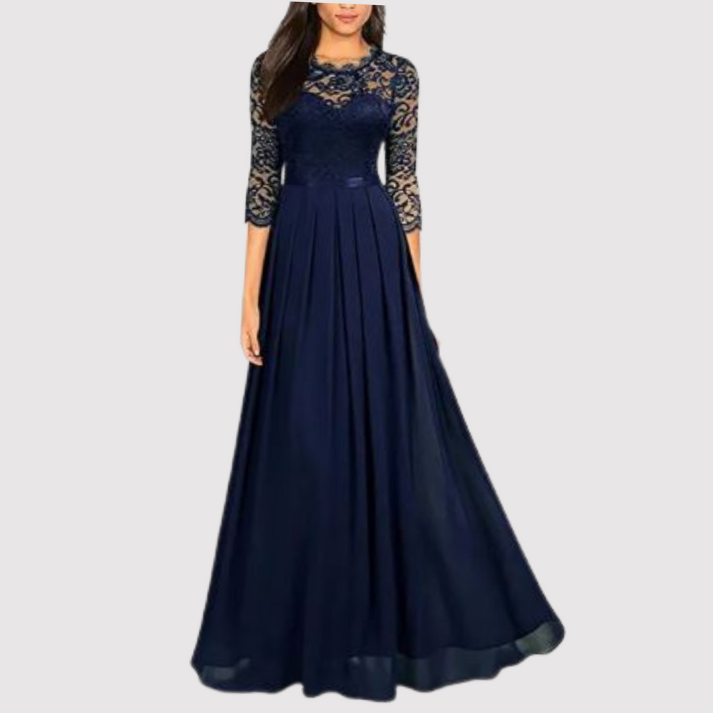 GR | Sexy Kleid aus Chiffon und Spitze