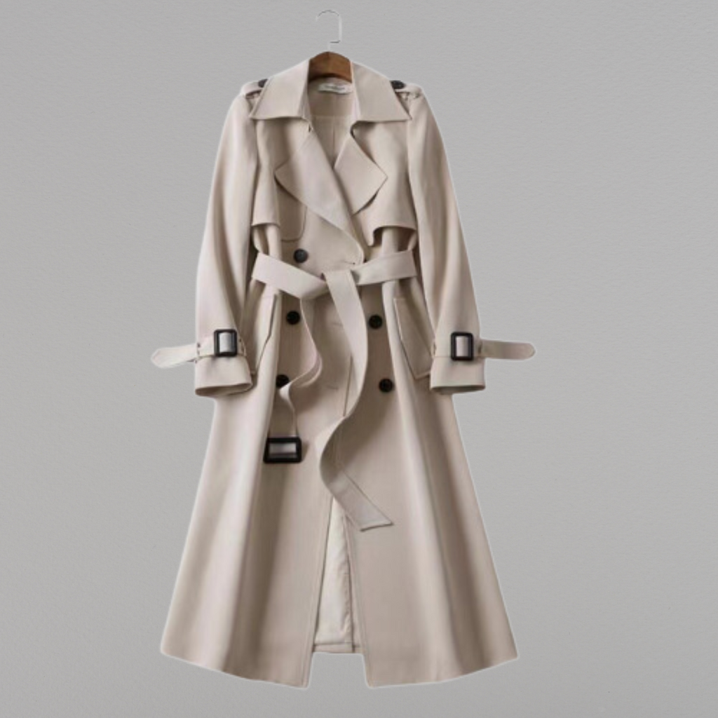 GR | Double-breasted coat for women