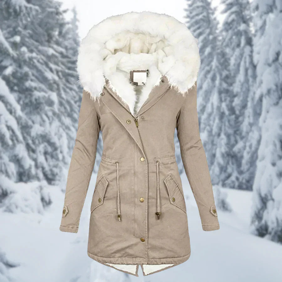 Women's Winter Warm Jacket, Medium Length
