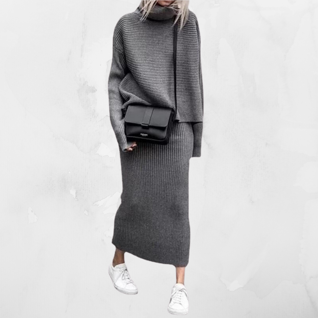 GR | New relaxed, loose set with long skirt