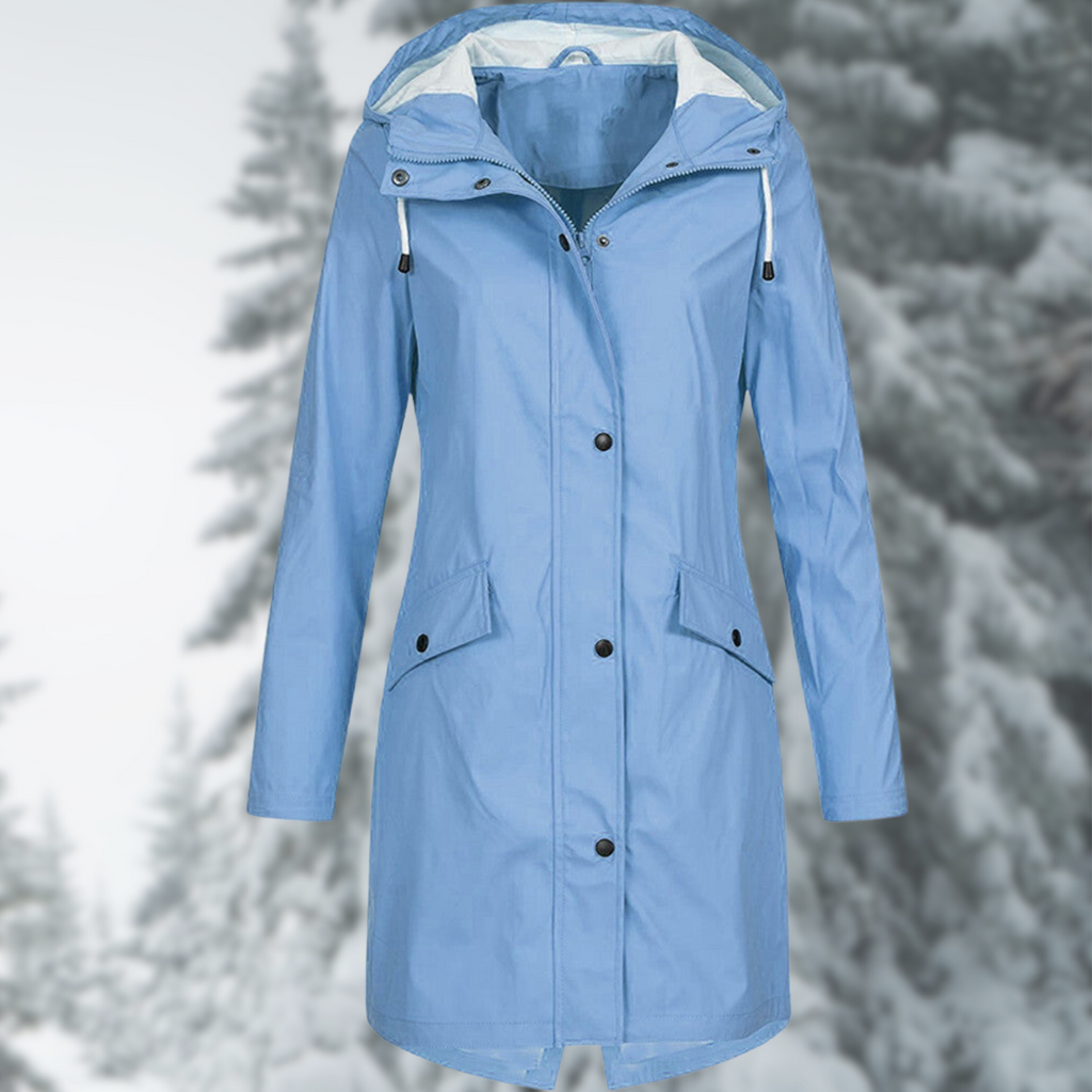 GR | Fashionable, long and waterproof raincoat