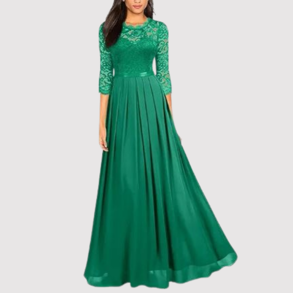 GR | Sexy Kleid aus Chiffon und Spitze