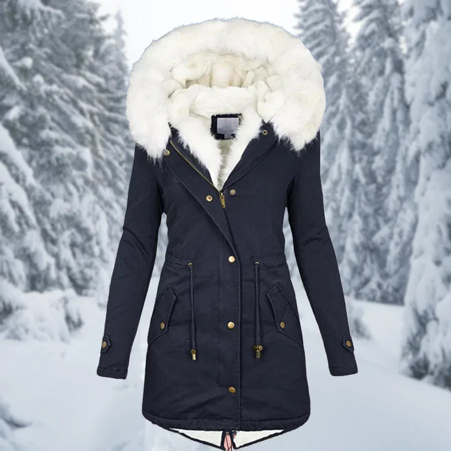 Women's Winter Warm Jacket, Medium Length