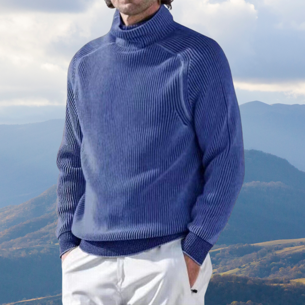 GR | Eleganter Rollkragenpullover